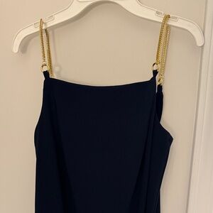 Navy Blue Trina Turk Sleeveless Minidress Size 2